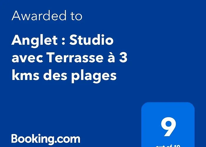 Anglet : Studio Avec Terrasse A 3 Kms Des Plages